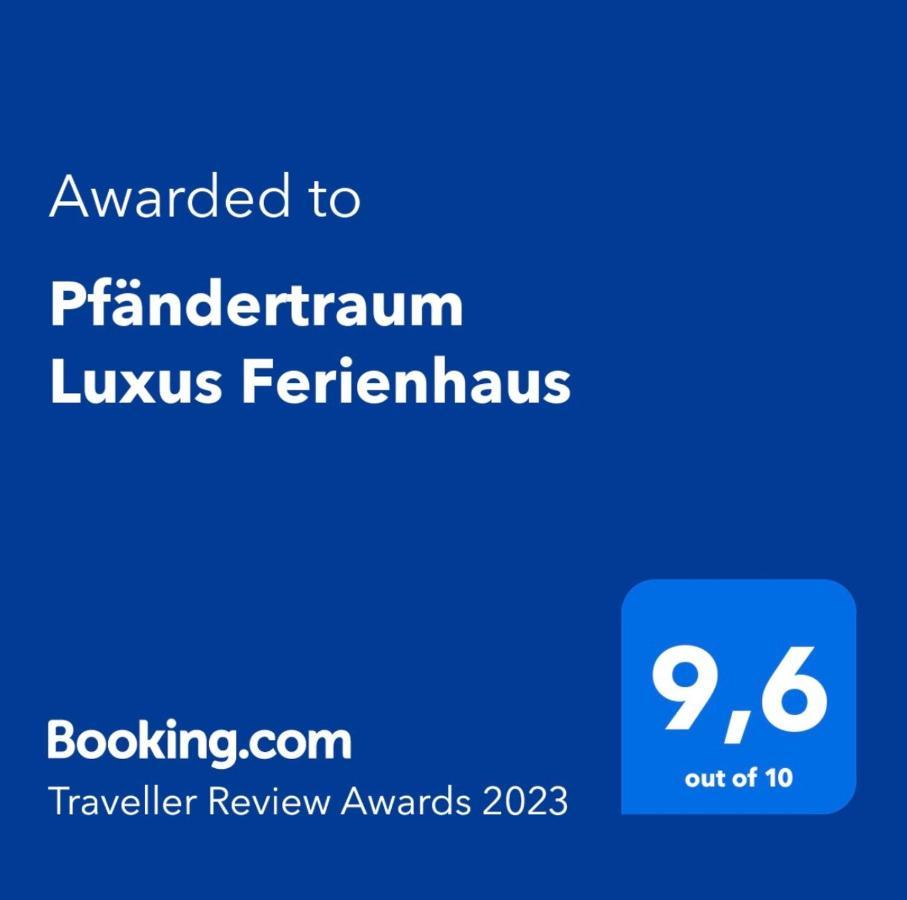 Pfaendertraum Luxus Ferienhaus Лохау-бай-Брегенц Экстерьер фото